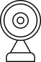 camera photography icon symbol image vector. Illustration of multimedia photographic lens grapich design image vector