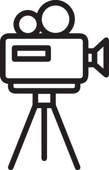 camera photography icon symbol image vector. Illustration of multimedia photographic lens grapich design image vector