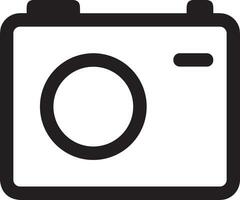 camera photography icon symbol image vector. Illustration of multimedia photographic lens grapich design image vector