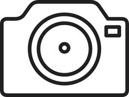 camera photography icon symbol image vector. Illustration of multimedia photographic lens grapich design image vector