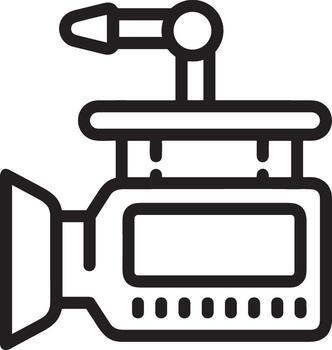 camera photography icon symbol image vector. Illustration of multimedia photographic lens grapich design image vector