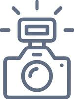 camera photography icon symbol image vector. Illustration of multimedia photographic lens grapich design image vector