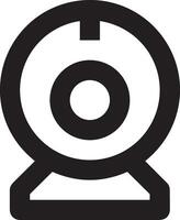 camera photography icon symbol image vector. Illustration of multimedia photographic lens grapich design image vector