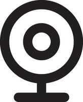 camera photography icon symbol image vector. Illustration of multimedia photographic lens grapich design image vector