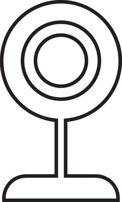 camera photography icon symbol image vector. Illustration of multimedia photographic lens grapich design image