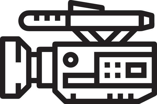 camera photography icon symbol image vector. Illustration of multimedia photographic lens grapich design image vector