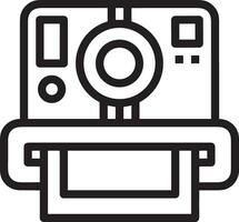 camera photography icon symbol image vector. Illustration of multimedia photographic lens grapich design image vector