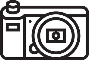 camera photography icon symbol image vector. Illustration of multimedia photographic lens grapich design image vector