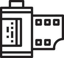 camera photography icon symbol image vector. Illustration of multimedia photographic lens grapich design image vector