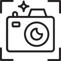 camera photography icon symbol image vector. Illustration of multimedia photographic lens grapich design image vector