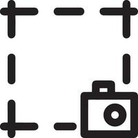 camera photography icon symbol image vector. Illustration of multimedia photographic lens grapich design image vector