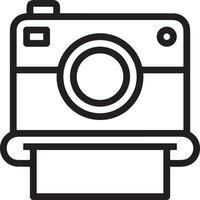 camera photography icon symbol image vector. Illustration of multimedia photographic lens grapich design image vector