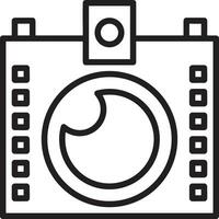 camera photography icon symbol image vector. Illustration of multimedia photographic lens grapich design image vector