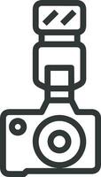 camera photography icon symbol image vector. Illustration of multimedia photographic lens grapich design image vector