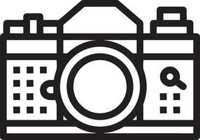 camera photography icon symbol image vector. Illustration of multimedia photographic lens grapich design image vector