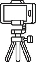 camera photography icon symbol image vector. Illustration of multimedia photographic lens grapich design image vector