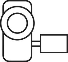 camera photography icon symbol image vector. Illustration of multimedia photographic lens grapich design image vector