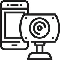 camera photography icon symbol image vector. Illustration of multimedia photographic lens grapich design image vector