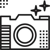 camera photography icon symbol image vector. Illustration of multimedia photographic lens grapich design image vector