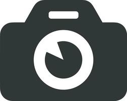 camera photography icon symbol image vector. Illustration of multimedia photographic lens grapich design image vector