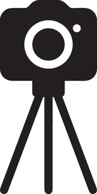 camera photography icon symbol image vector. Illustration of multimedia photographic lens grapich design image