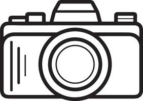 camera photography icon symbol image vector. Illustration of multimedia photographic lens grapich design image vector