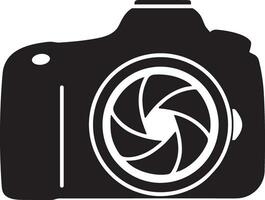 camera photography icon symbol image vector. Illustration of multimedia photographic lens grapich design image vector