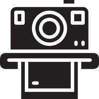 camera photography icon symbol image vector. Illustration of multimedia photographic lens grapich design image vector