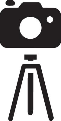 camera photography icon symbol image vector. Illustration of multimedia photographic lens grapich design image