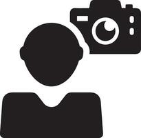 camera photography icon symbol image vector. Illustration of multimedia photographic lens grapich design image vector