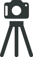 camera photography icon symbol image vector. Illustration of multimedia photographic lens grapich design image vector