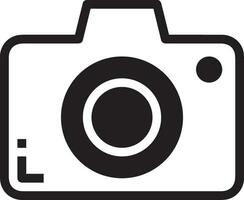 camera photography icon symbol image vector. Illustration of multimedia photographic lens grapich design image vector