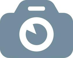 camera photography icon symbol image vector. Illustration of multimedia photographic lens grapich design image vector