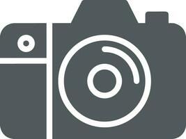 camera photography icon symbol image vector. Illustration of multimedia photographic lens grapich design image vector