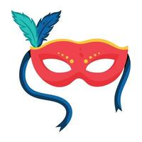 Trendy Masquerade Mask vector