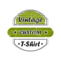 Vintage typography design. retro vintage t shirt design photo