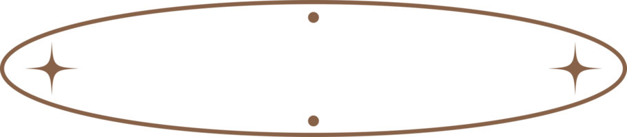 estético marco forma. contorno mínimo gráfico elementos con estrellas. resumen boho arco con destellos de moda geométrico modelo para póster y historia. png