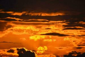 nubes en el cielo foto