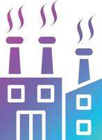 Factory Vector Icon Design Illustration