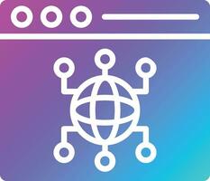Browser Vector Icon Design Illustration