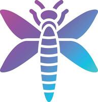 Dragonfly Vector Icon Design Illustration