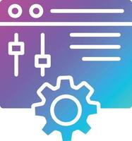 Panel Vector Icon Design Illustration