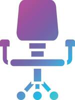 Desk chair Vector Icon Design Illustration