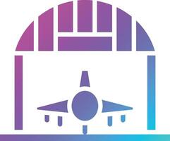 Hangar Vector Icon Design Illustration