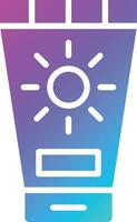 Sunscreen Vector Icon Design Illustration