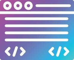 Command line Vector Icon Design Illustration