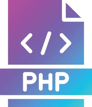 Php Vector Icon Design Illustration