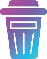 Trash Vector Icon Design Illustration