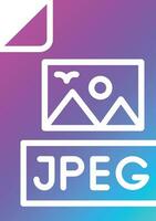 Jpeg file Vector Icon Design Illustration