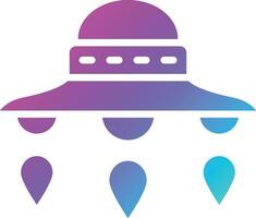 Ufo Vector Icon Design Illustration